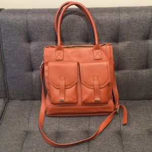 Kristen Bell for Erica Anenberg - leather work bag